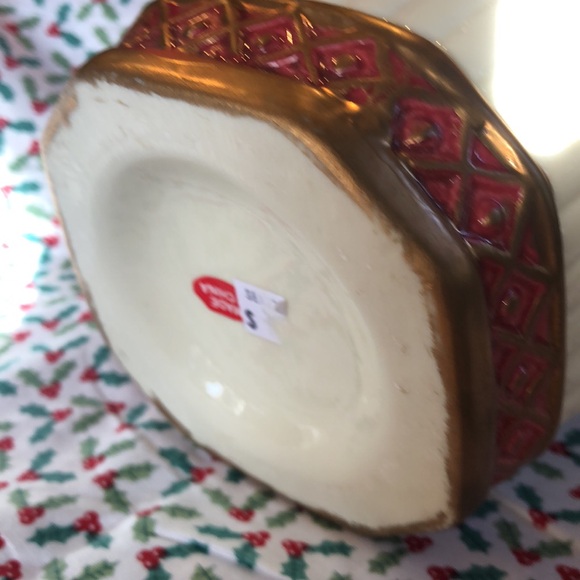 Christmas Vase. 7.5 inches - Picture 5 of 5